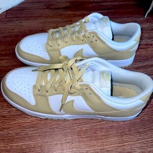 Never worn size 10.5 just sat in my closet not really my color. Shipping is $5